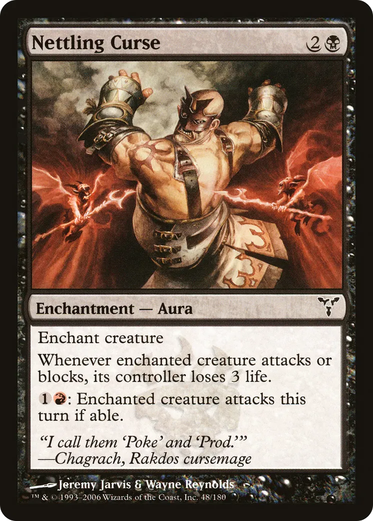 Nettling Curse — Dissension — Magic: The Gathering