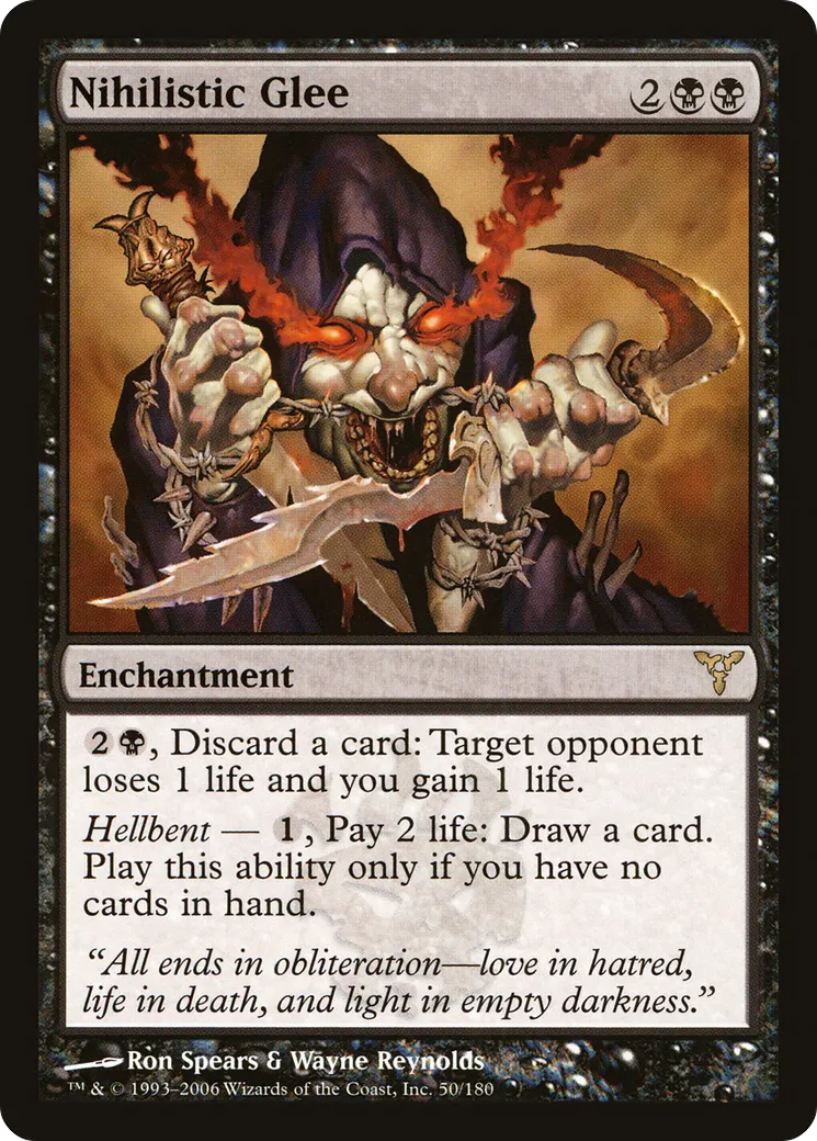 Jubilation nihiliste — Dissension — Magic: The Gathering
