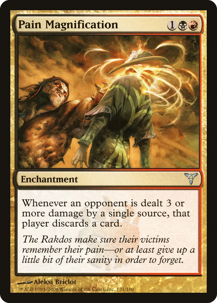 Accroissement de la douleur — Dissension — Magic: The Gathering