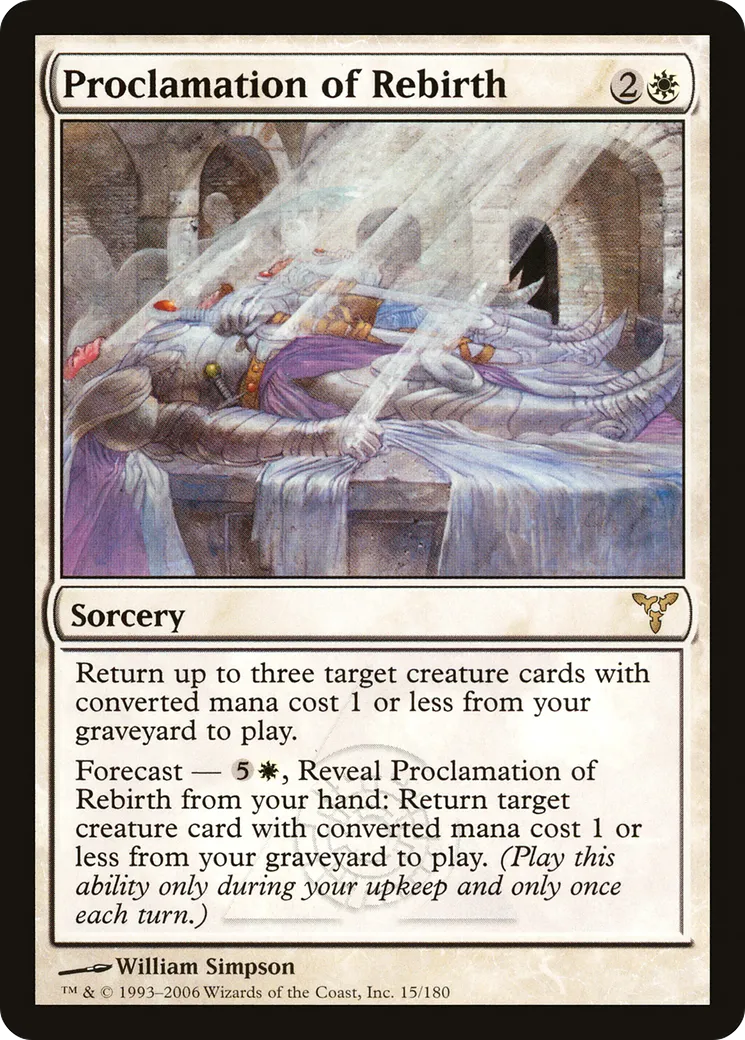Proclamation of Rebirth — Dissension — Magic: The Gathering