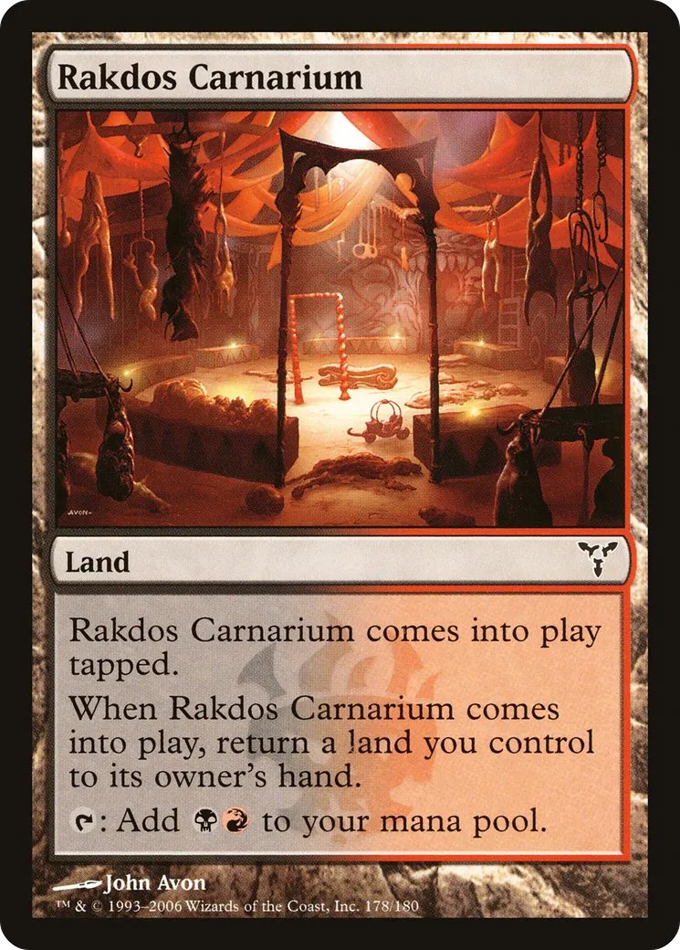 Rakdos Carnarium — Dissension — Magic: The Gathering