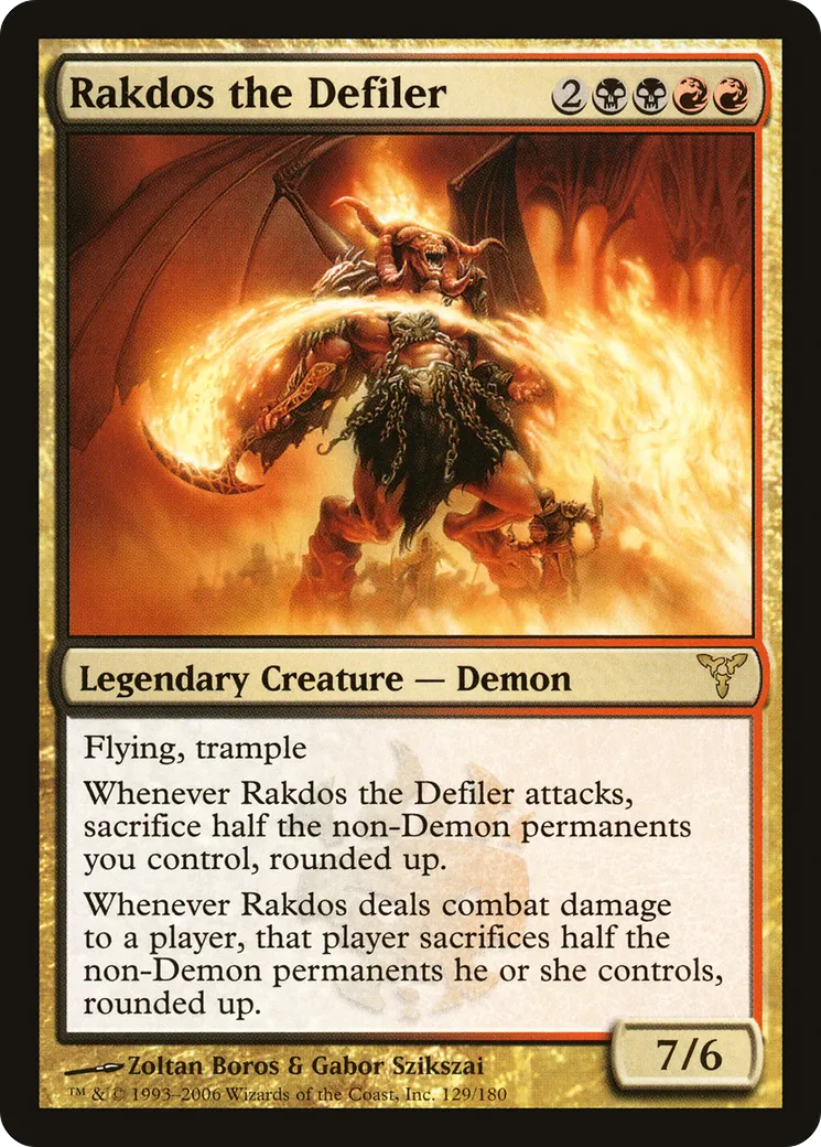 Rakdos le Contaminateur — Dissension — Magic: The Gathering