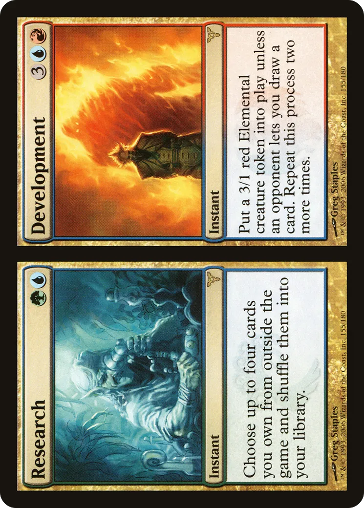 Research // Development — Dissension — Magic: The Gathering