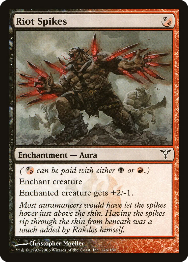 Pointes anti-émeutes — Dissension — Magic: The Gathering