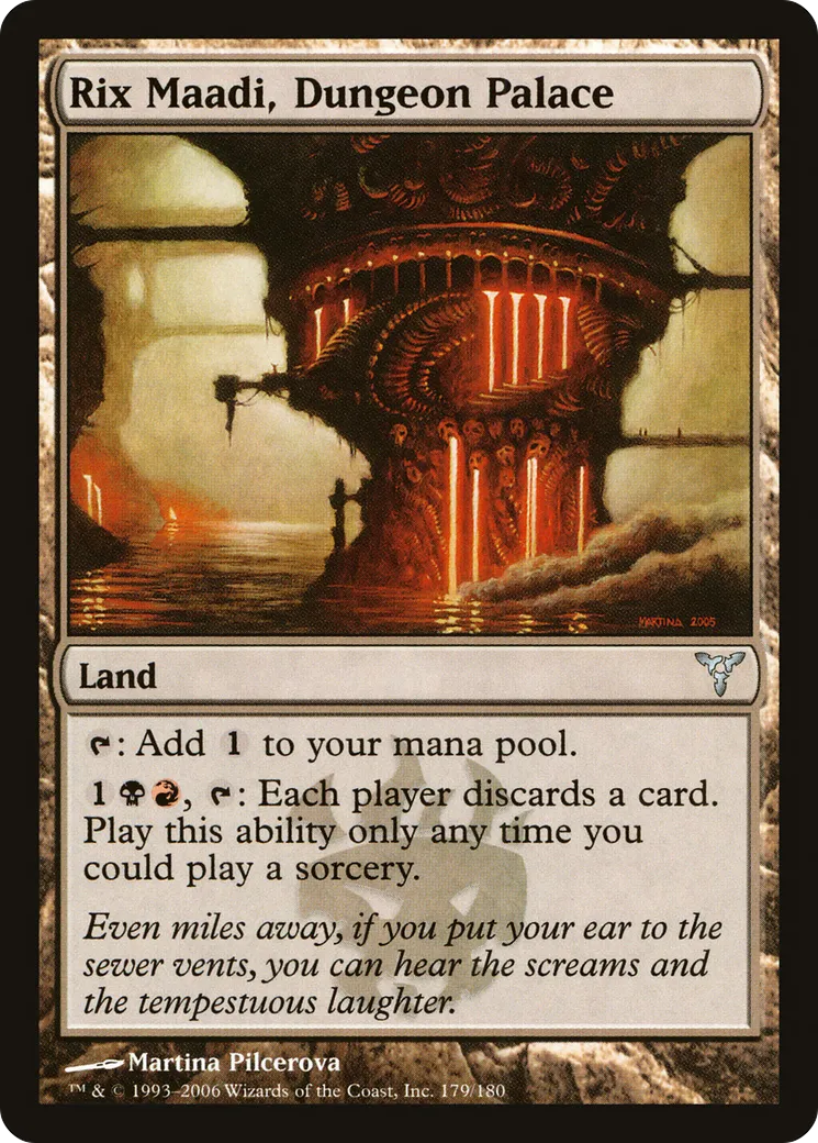 Rix Maadi, le Palais donjon — Dissension — Magic: The Gathering