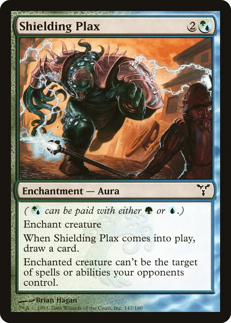 Plax de blindage — Dissension — Magic: The Gathering