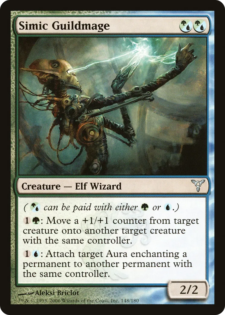Simic Guildmage — Dissension — Magic: The Gathering