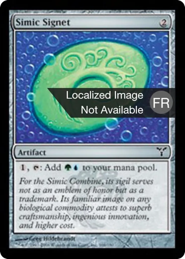 Cachet de Simic — Dissension — Magic: The Gathering