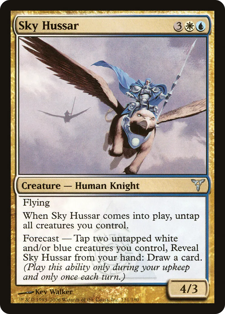 Sky Hussar — Dissension — Magic: The Gathering