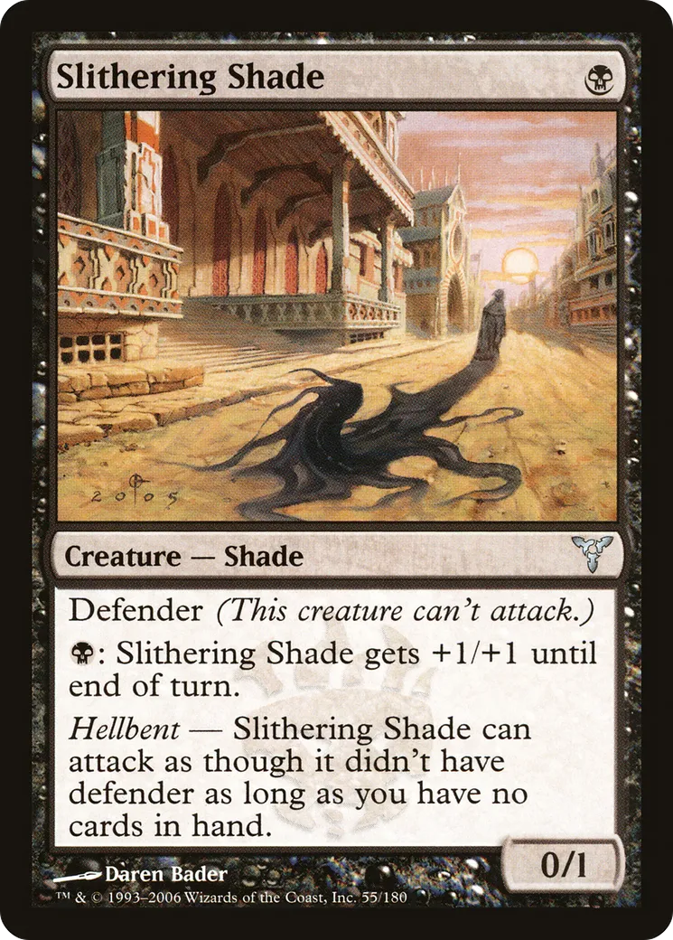 Slithering Shade — Dissension — Magic: The Gathering