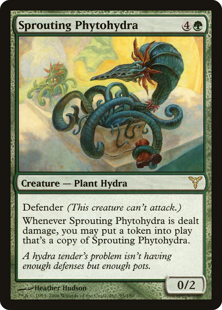 Sprouting Phytohydra — Dissension — Magic: The Gathering