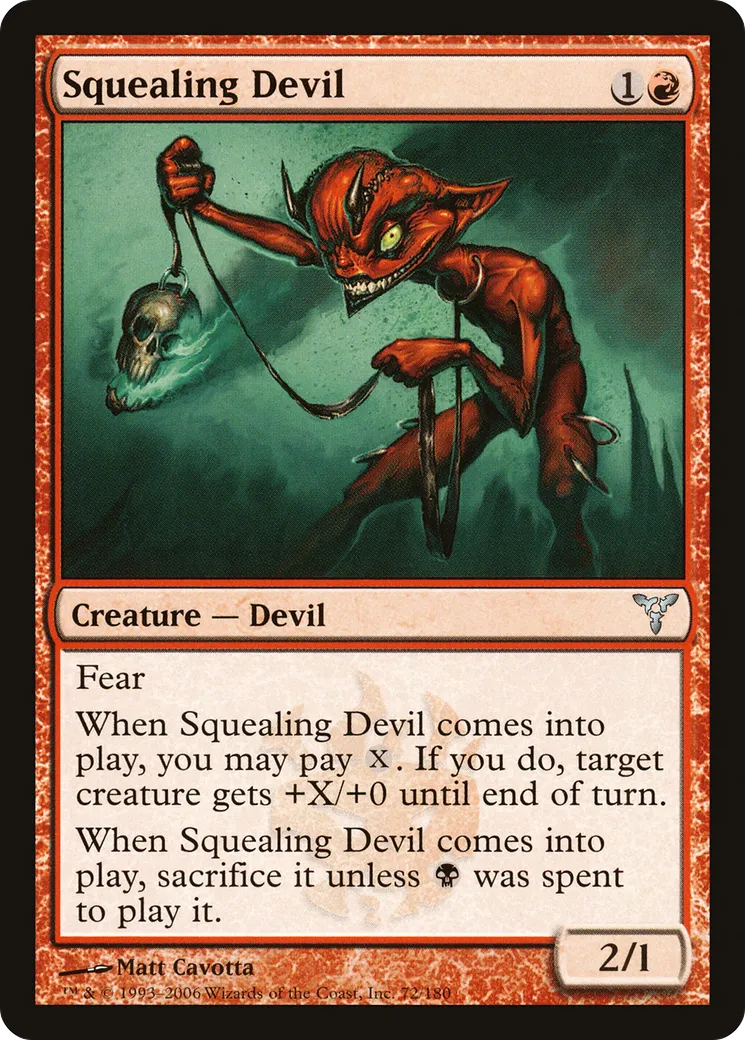 Diable glapissant — Dissension — Magic: The Gathering