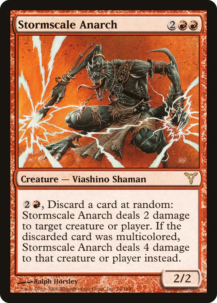 Stormscale Anarch — Dissension — Magic: The Gathering