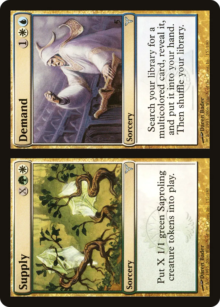 Supply // Demand — Dissension — Magic: The Gathering