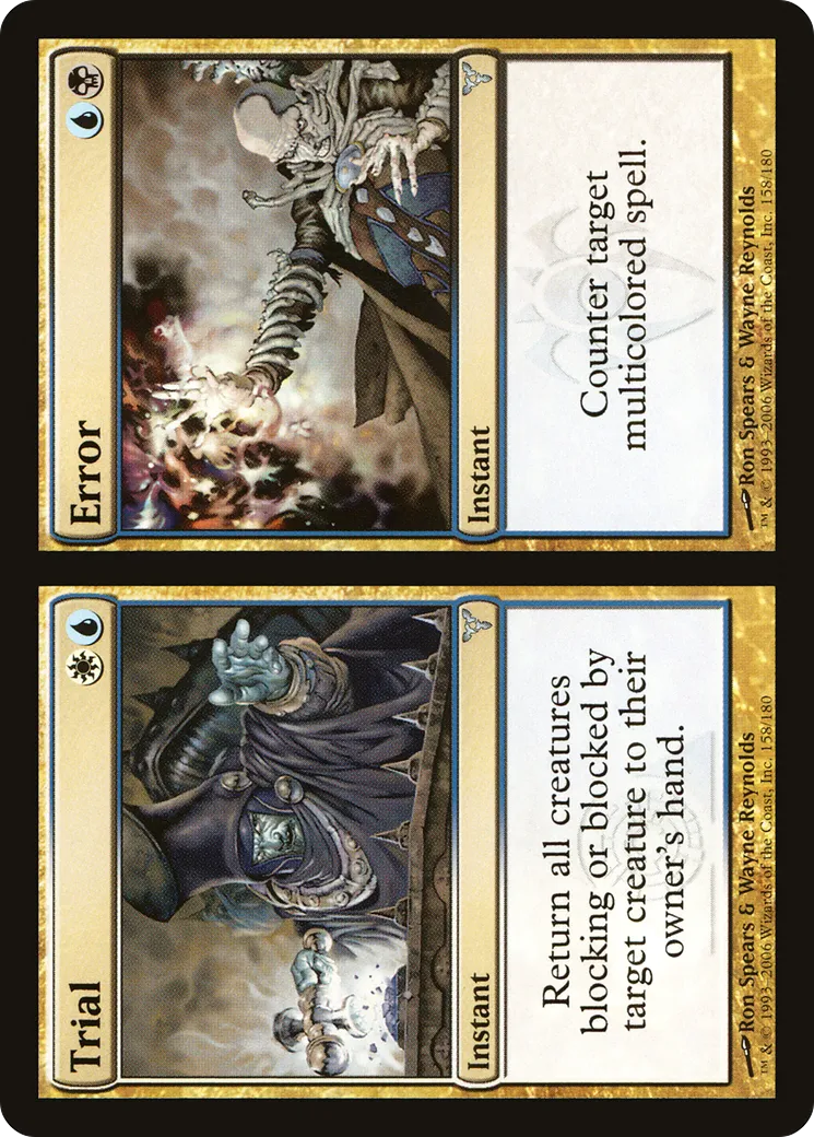 Trial // Error — Dissension — Magic: The Gathering