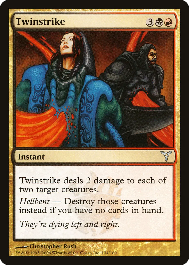 Twinstrike — Dissension — Magic: The Gathering