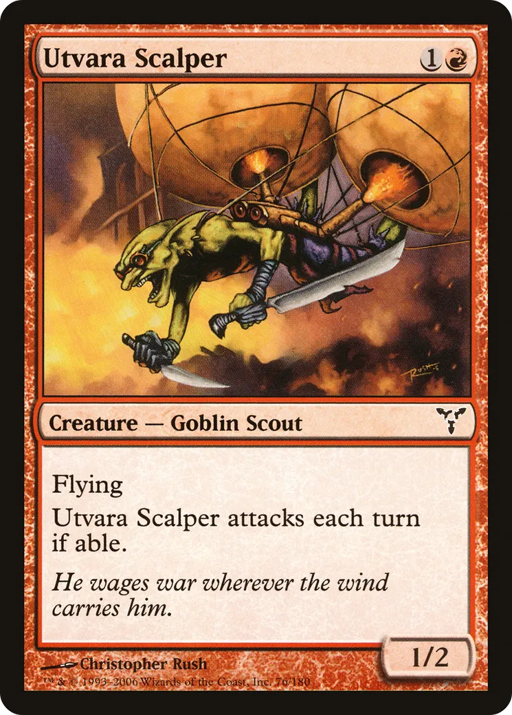 Scalpeur d'Utvara — Dissension — Magic: The Gathering
