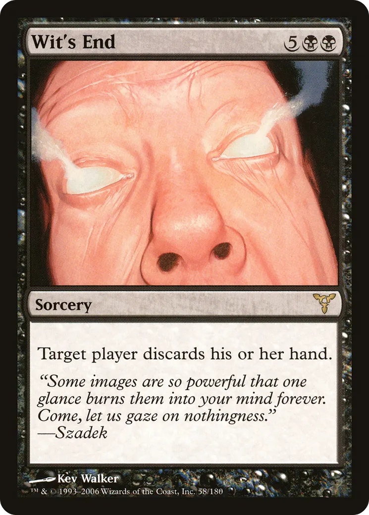 Ne plus savoir que faire — Dissension — Magic: The Gathering