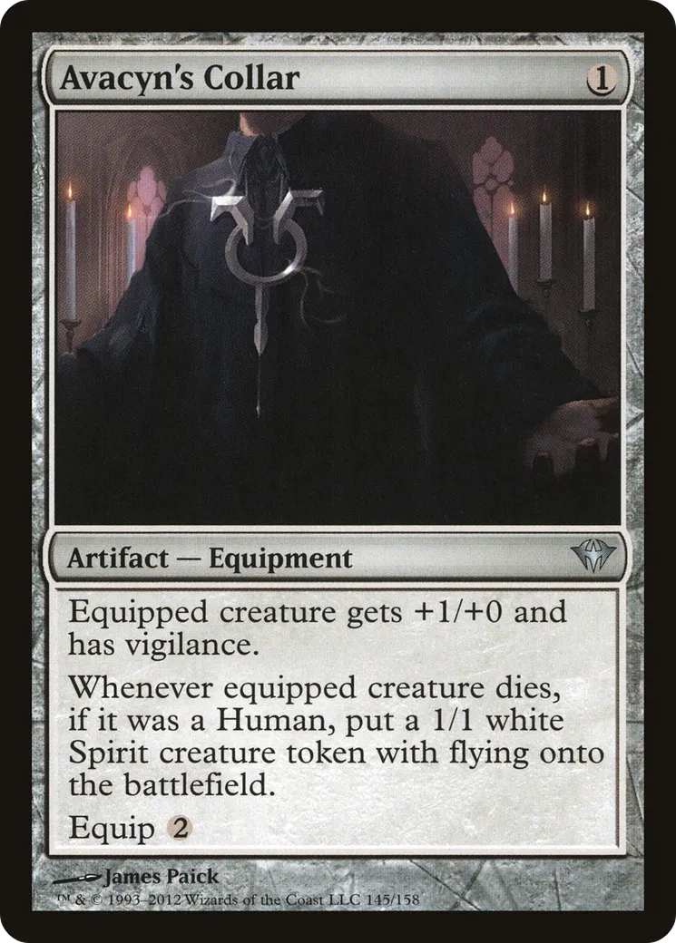Collier d'Avacyn — Dark Ascension — Magic: The Gathering