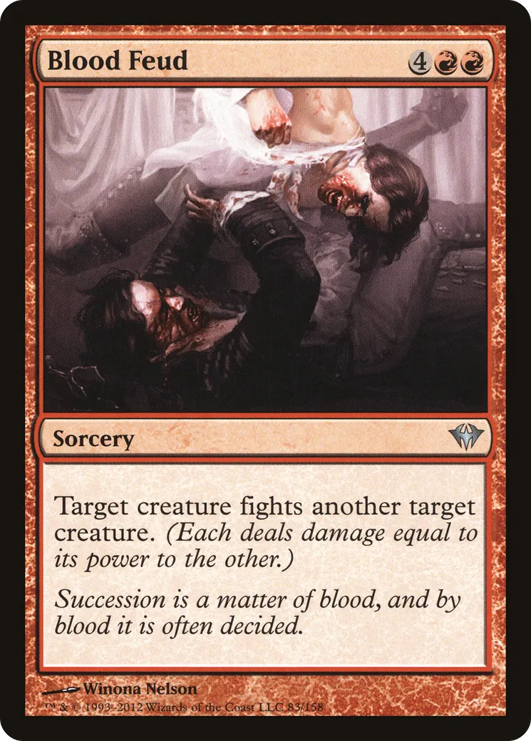 Luttes sanglantes — Dark Ascension — Magic: The Gathering