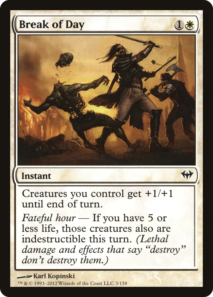 Point du jour — Dark Ascension — Magic: The Gathering