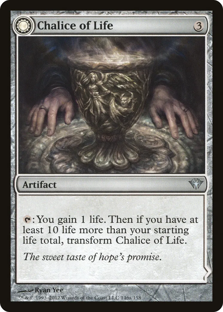 Calice de la vie // Calice de la mort — Dark Ascension — Magic: The Gathering