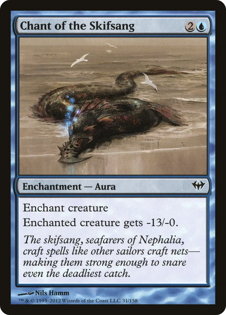 Chant du skifsang — Dark Ascension — Magic: The Gathering