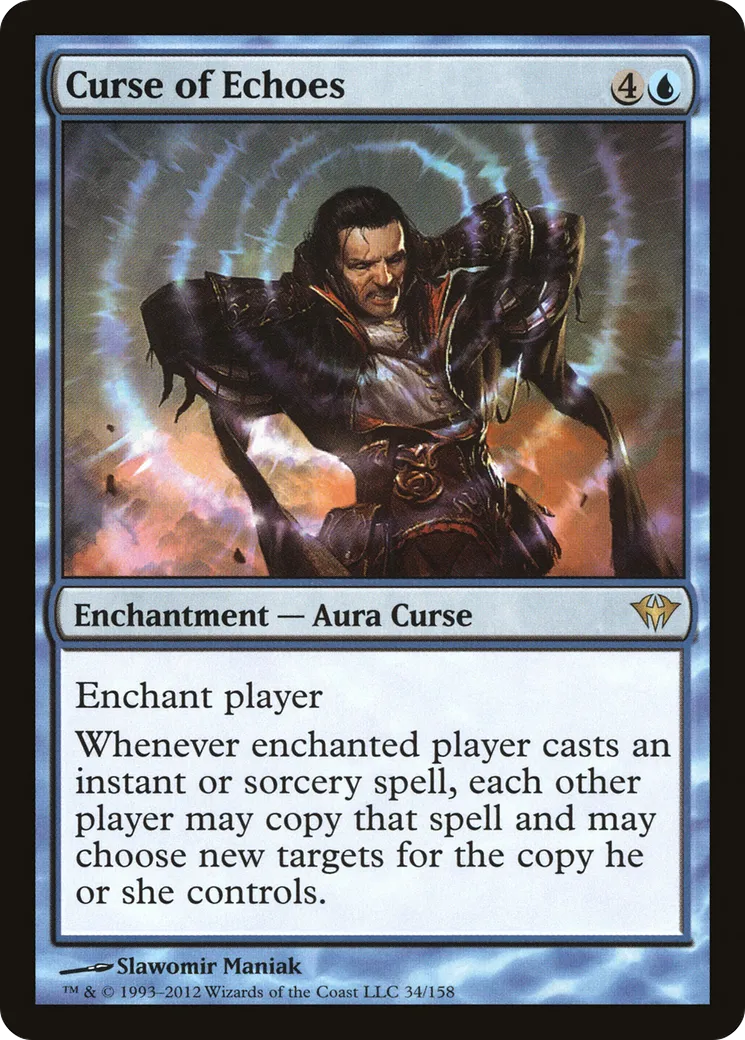 Curse of Echoes — Dark Ascension — Magic: The Gathering