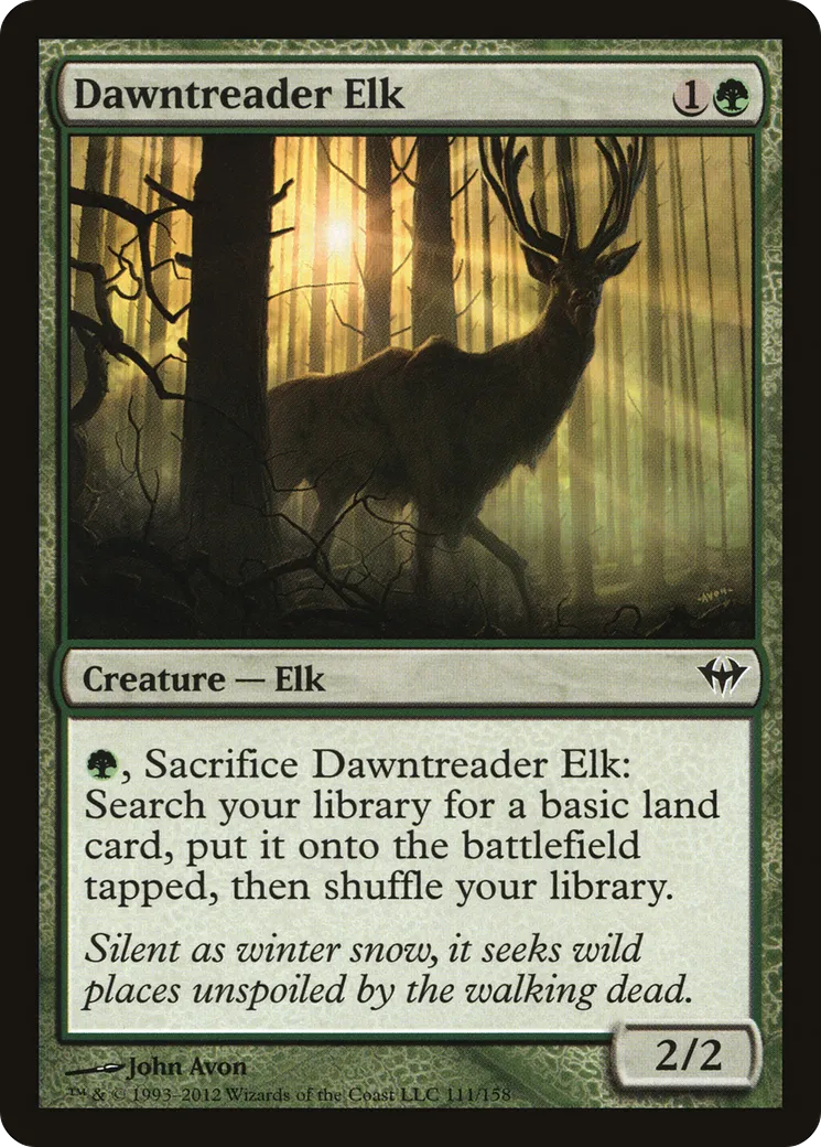 Élan fouleur d'aube — Dark Ascension — Magic: The Gathering