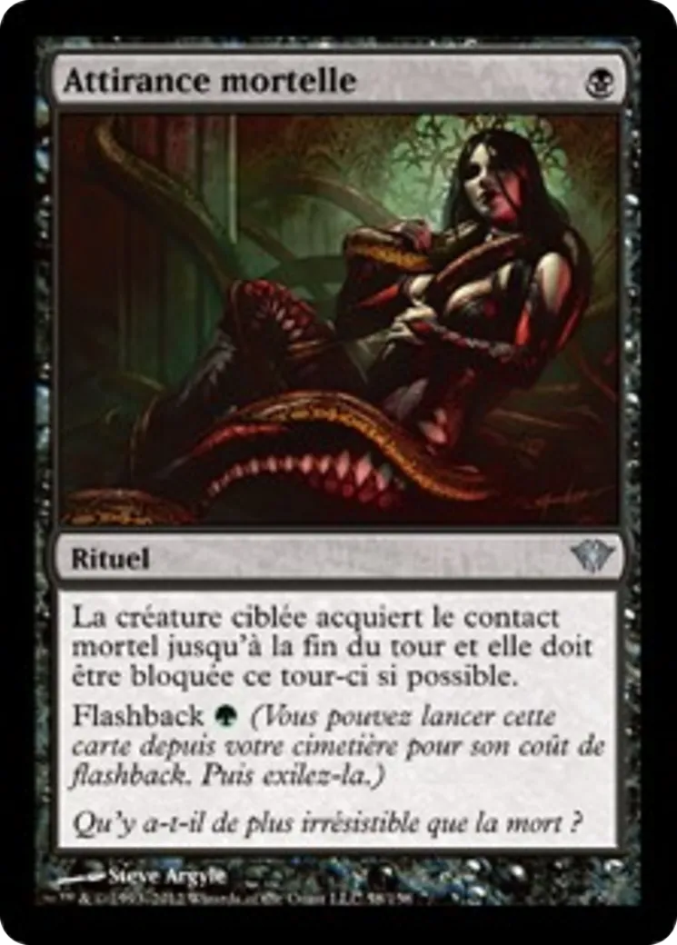 Attirance mortelle — Dark Ascension — Magic: The Gathering