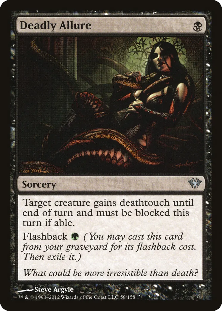 Attirance mortelle — Dark Ascension — Magic: The Gathering