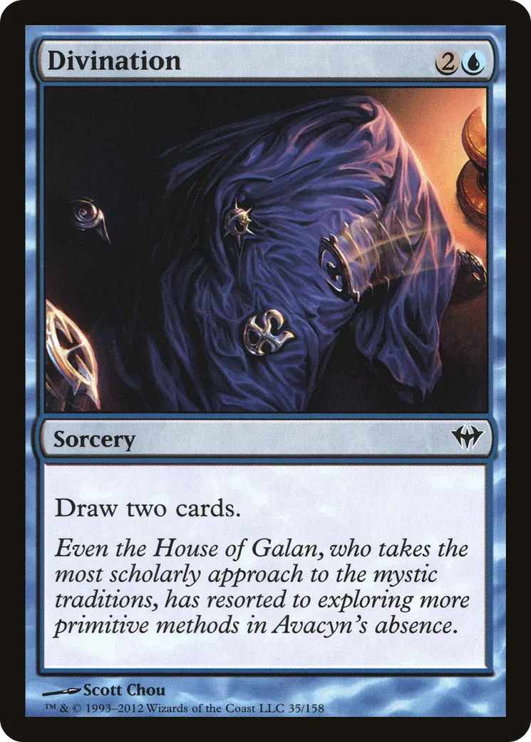 Divination — Dark Ascension — Magic: The Gathering