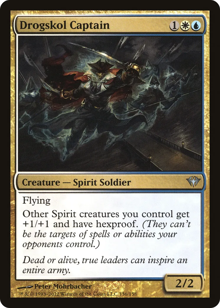 Drogskol Captain — Dark Ascension — Magic: The Gathering
