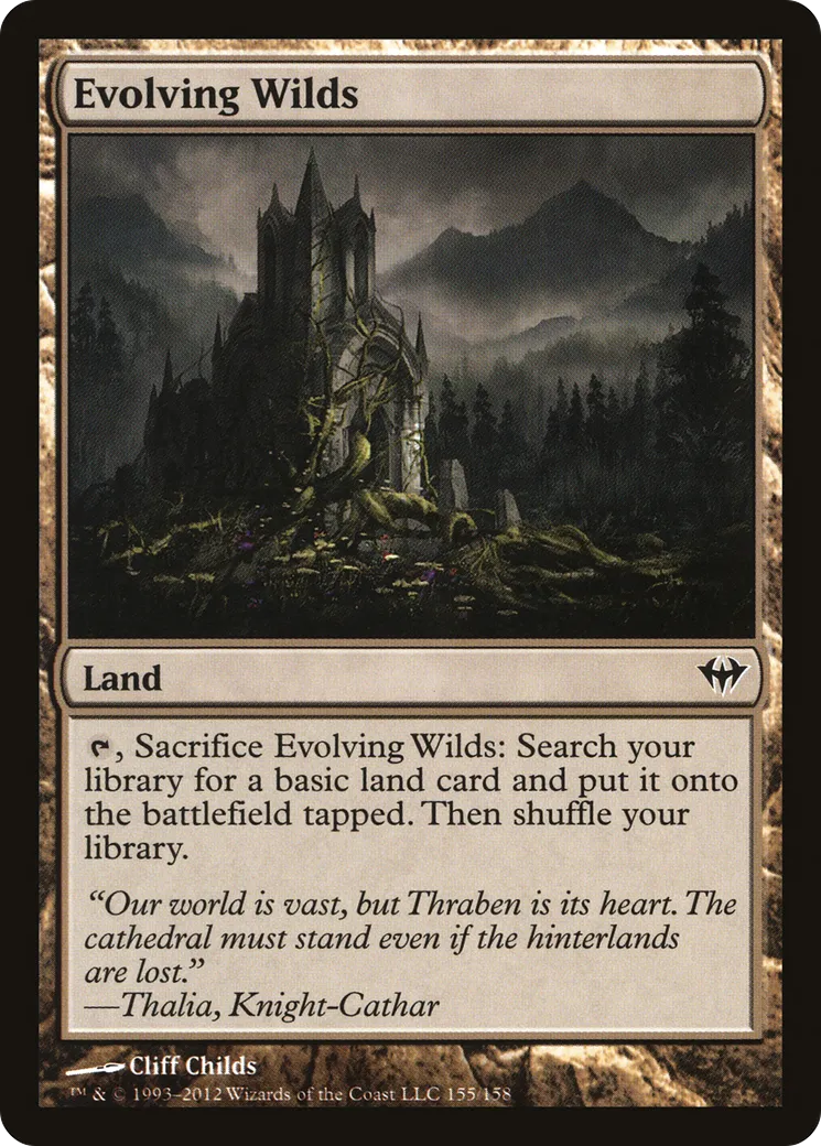 Étendues sauvages en évolution — Dark Ascension — Magic: The Gathering