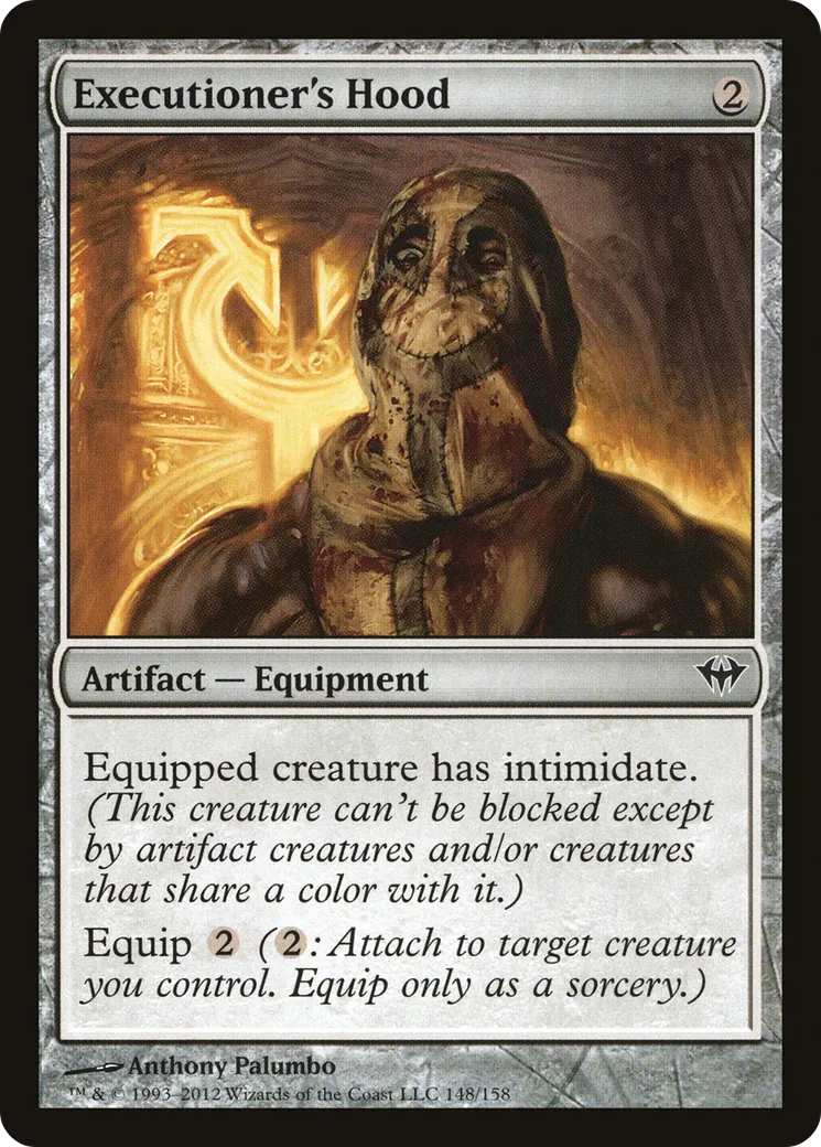 Executioner's Hood — Dark Ascension — Magic: The Gathering