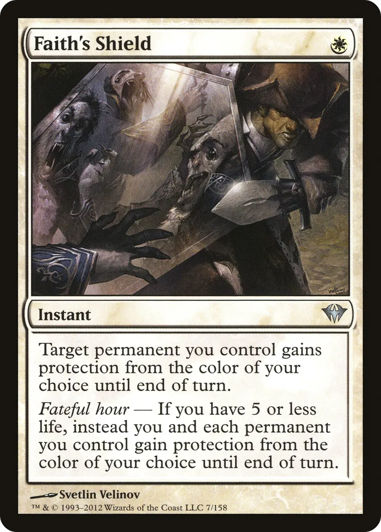 Bouclier de la Foi — Dark Ascension — Magic: The Gathering
