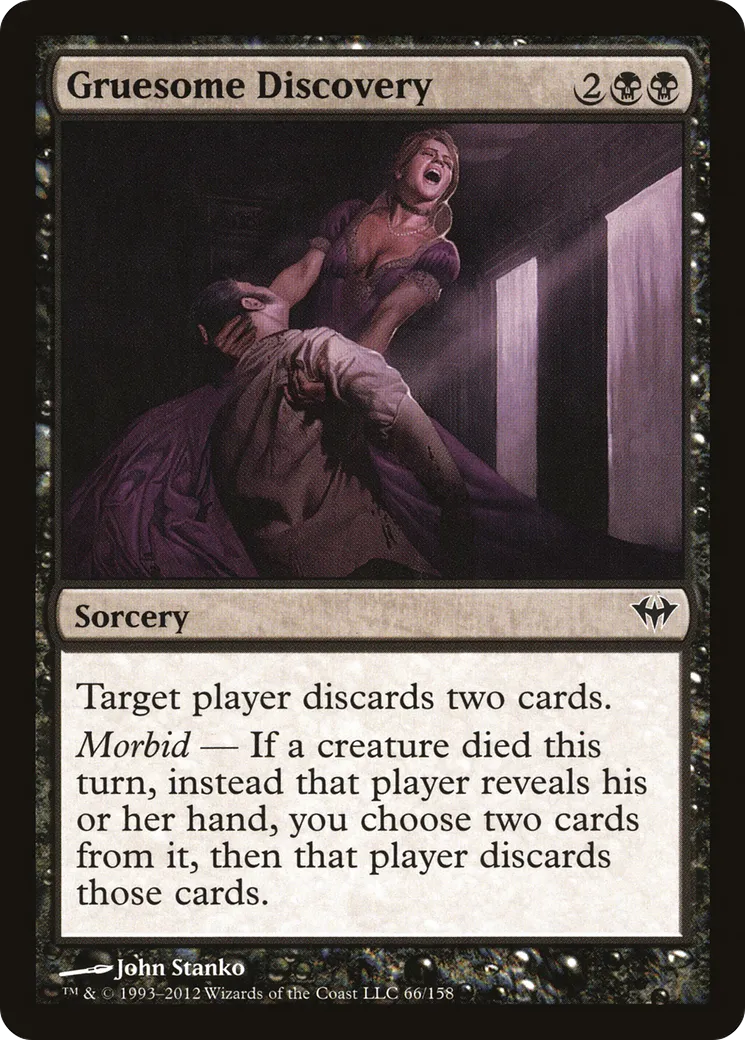 Gruesome Discovery — Dark Ascension — Magic: The Gathering