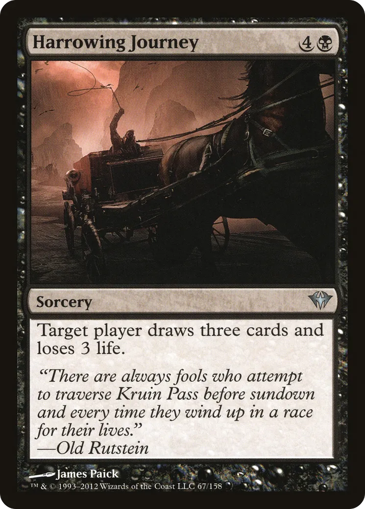 Atroce voyage — Dark Ascension — Magic: The Gathering