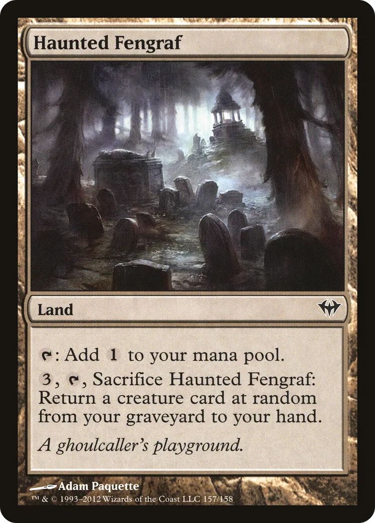 Paludgraf hanté — Dark Ascension — Magic: The Gathering