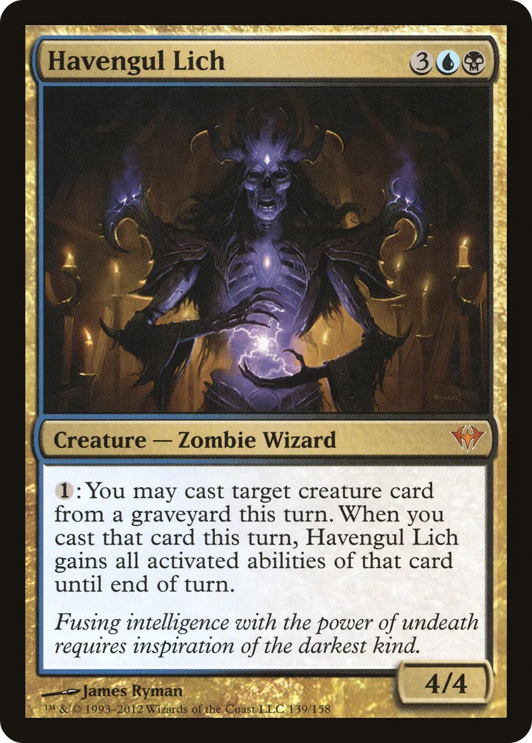 Havengul Lich — Dark Ascension — Magic: The Gathering