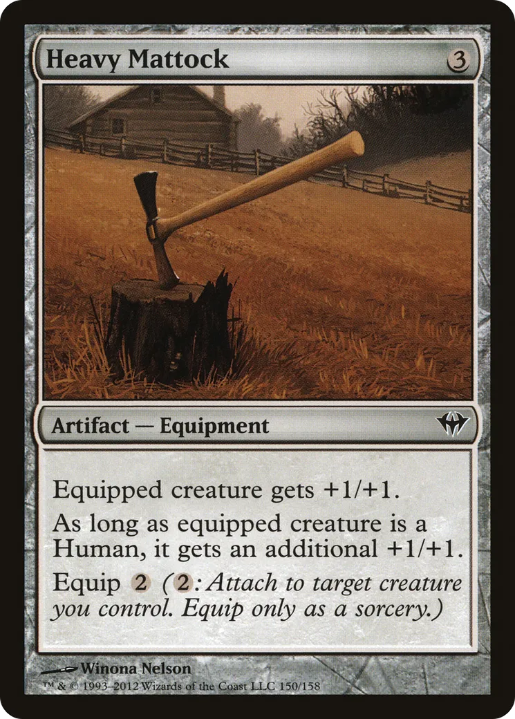 Lourde pioche — Dark Ascension — Magic: The Gathering