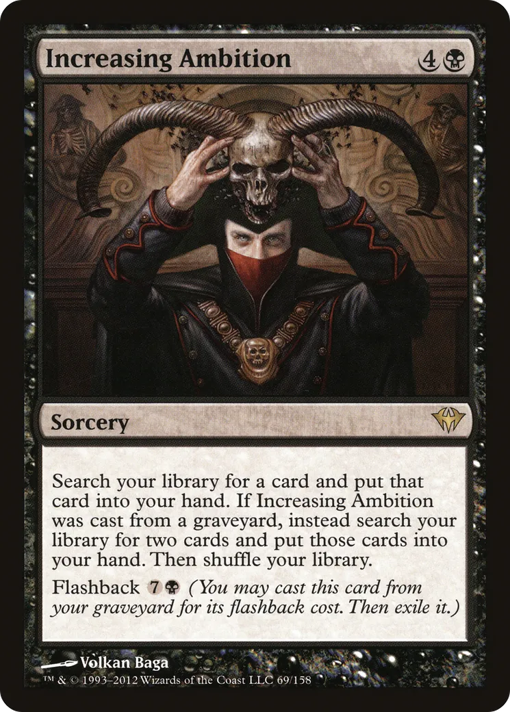Ambition grandissante — Dark Ascension — Magic: The Gathering