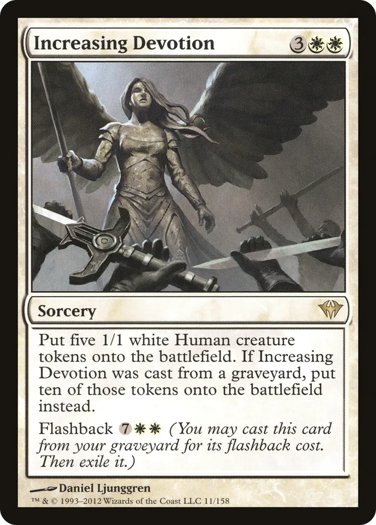 Increasing Devotion — Dark Ascension — Magic: The Gathering
