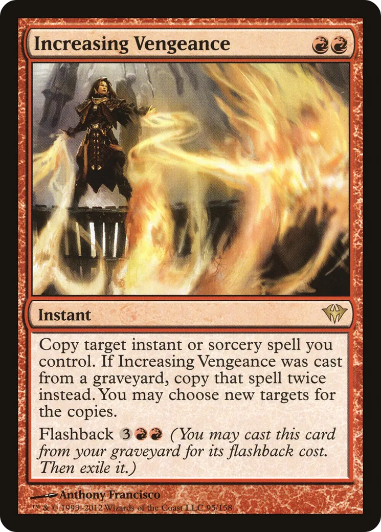 Increasing Vengeance — Dark Ascension — Magic: The Gathering