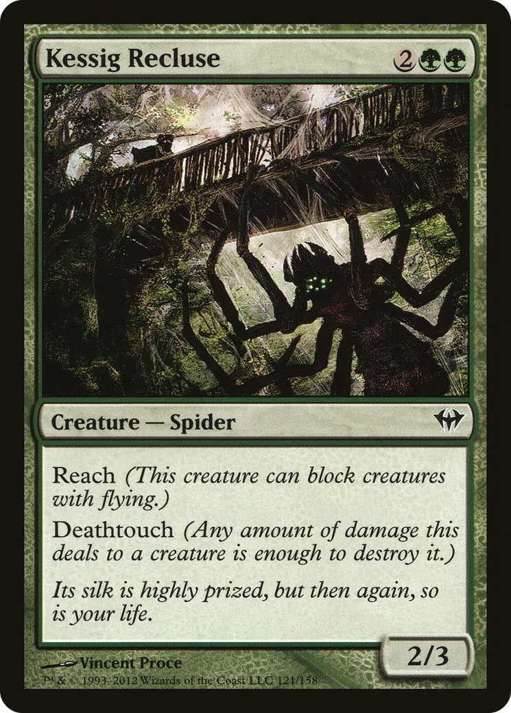 Kessig Recluse — Dark Ascension — Magic: The Gathering