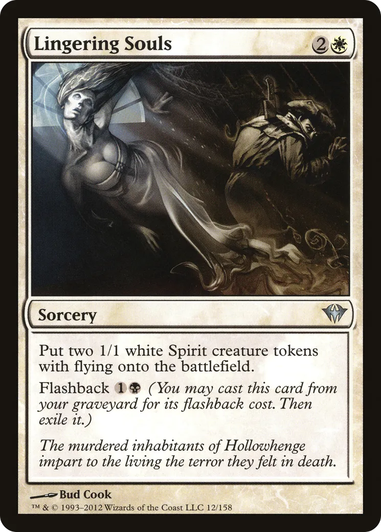 Lingering Souls — Dark Ascension — Magic: The Gathering