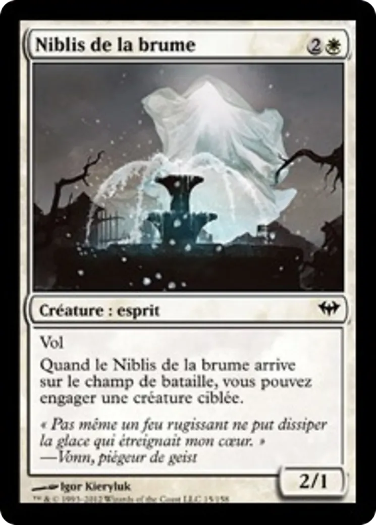 Niblis de la brume — Dark Ascension — Magic: The Gathering