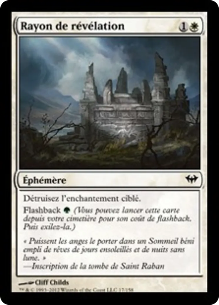 Rayon de révélation — Dark Ascension — Magic: The Gathering