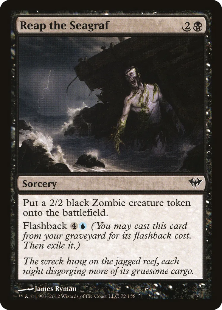 Fenaison du seegraf — Dark Ascension — Magic: The Gathering