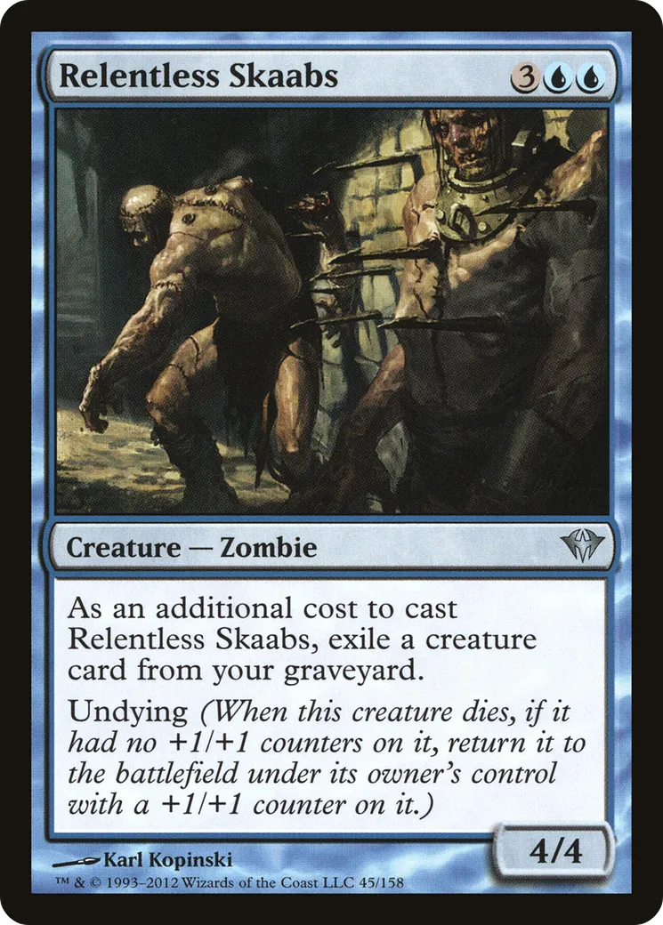 Relentless Skaabs — Dark Ascension — Magic: The Gathering